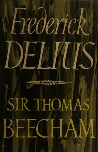 Tapa de Frederick Delius