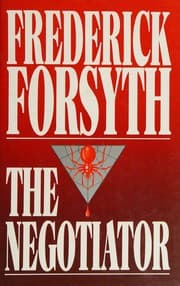 Tapa de Frederick Forsyth the Negotiator Book on Tape 1989