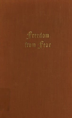 Tapa de Freedom from fear