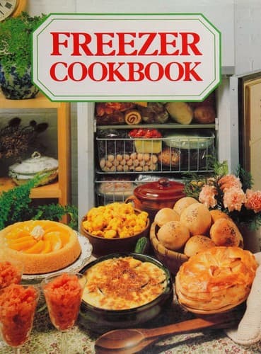 Tapa de Freezer Cook Book