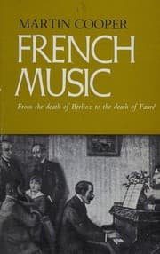 Tapa de French music; from the death of Berlioz to the death of FaurGe.