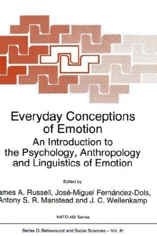 Tapa de Everyday conceptions of emotion