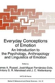 Tapa de Everyday conceptions of emotion