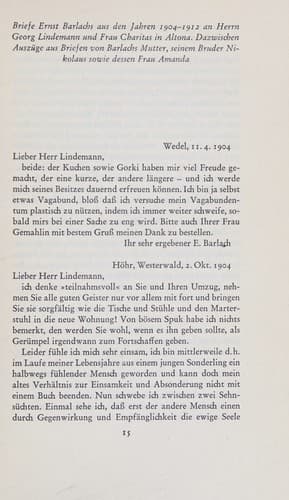 Tapa de Frühe und späte Briefe