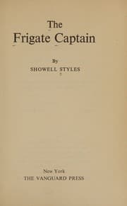 Tapa de The frigate captain