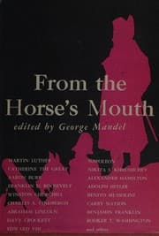 Tapa de From the horse's mouth