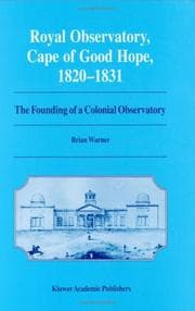 Tapa de Royal Observatory, Cape of Good Hope, 1820-1831