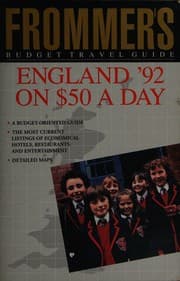 Tapa de Frommer's budget travel guide England on £50 a day