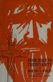 Tapa de From Jesus to Christianity