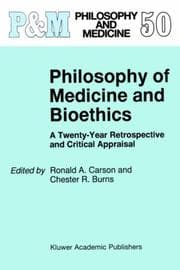 Tapa de Philosophy of medicine and bioethics