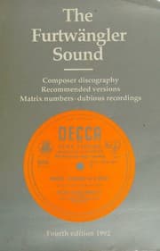 Tapa de The Furtwängler sound