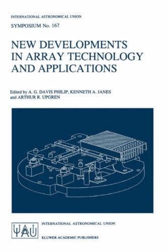 Tapa de New Developments in Array Technology and Applications