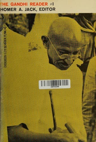 Tapa de The Gandhi reader