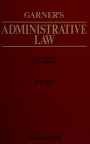 Tapa de Garner's administrative law
