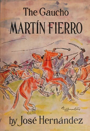 Tapa de Gaucho Martin Fierro