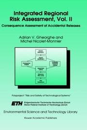 Tapa de Integrated regional risk assessment