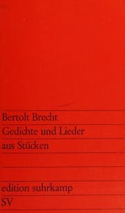 Tapa de Gedichte und Lieder aus Stucken