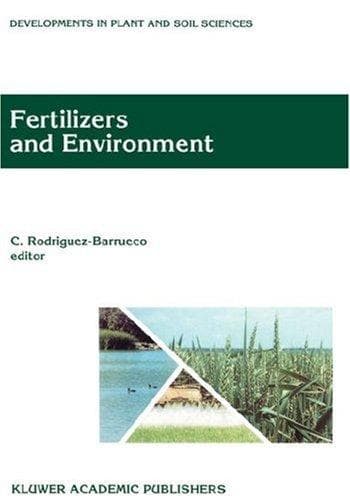 Tapa de Fertilizers and Environment (Developments in Plant and Soil Sciences)