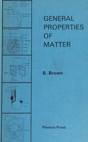 Tapa de General properties of matter