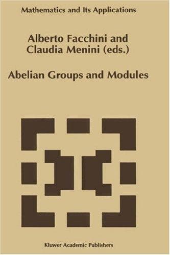 Tapa de Abelian groups and modules