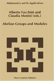 Tapa de Abelian groups and modules