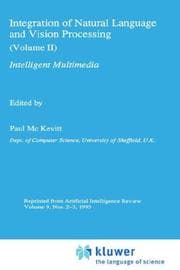 Tapa de Integration of Natural Language and Vision Processing