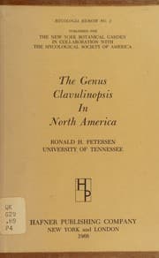Tapa de The genus Clavulinopsis in North America