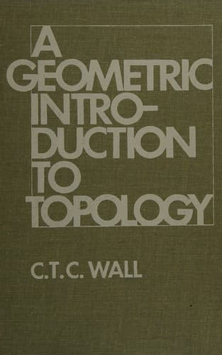 Tapa de A geometric introduction to topology