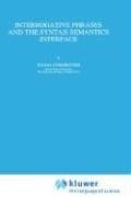 Tapa de Interrogative phrases and the syntax-semantics interface