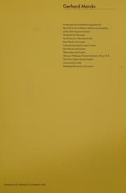 Tapa de Gerhard Marcks
