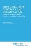 Tapa de Firm objectives, controls, and organization