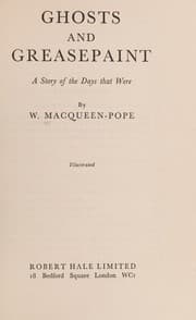 Tapa de Ghosts And Greasepaint The Story Of The Days That Were