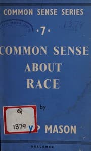 Tapa de Common sense about race