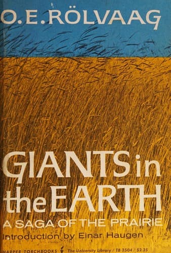 Tapa de Giants in the earth