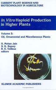 Tapa de In Vitro Haploid Production in Higher Plants Vol. 5