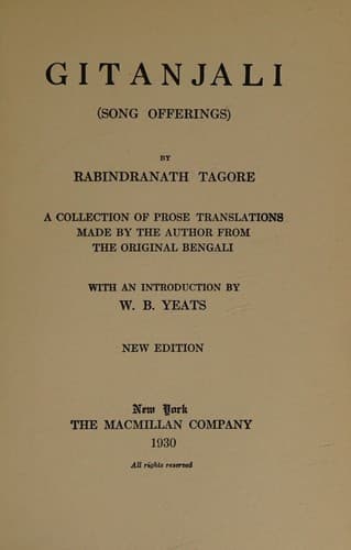 Tapa de Gitanjali