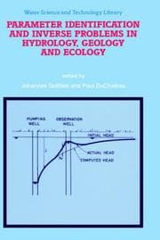 Tapa de Parameter identification and inverse problems in hydrology, geology, and ecology