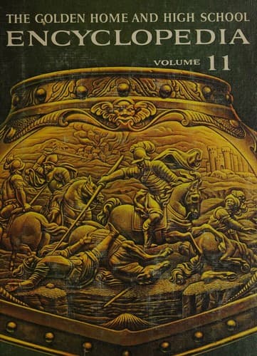 Tapa de The Golden Home and High School Encyclopedia Volume 11 London, Jack Mirage