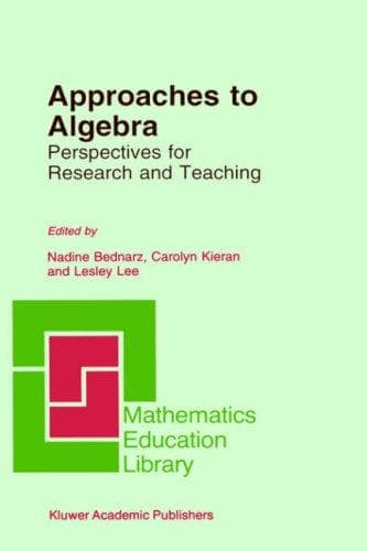 Tapa de Approaches to algebra