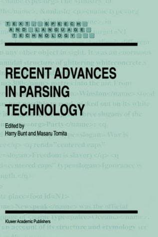 Tapa de Recent advances in parsing technology
