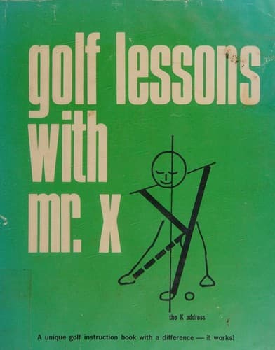 Tapa de Golf lessons with Mr. X