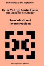 Tapa de Regularization of inverse problems