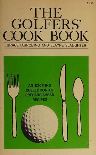 Tapa de The golfers' cook book