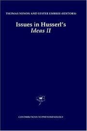 Tapa de Issues in Husserl's ideas II