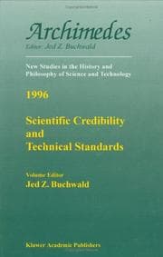 Tapa de Scientific Credibility and Technical Standards