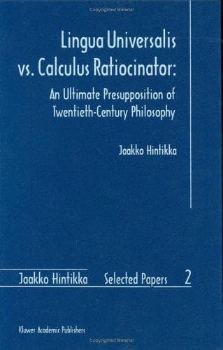 Tapa de Lingua Universalis vs. Calculus Ratiocinator: