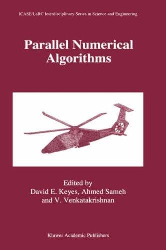 Tapa de Parallel numerical algorithms