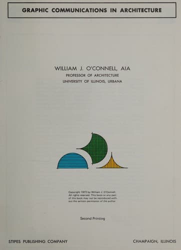 Tapa de Graphic communications in architecture