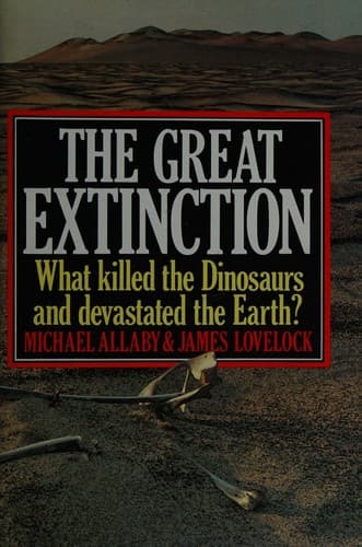 Tapa de THE GREAT EXTINCTION