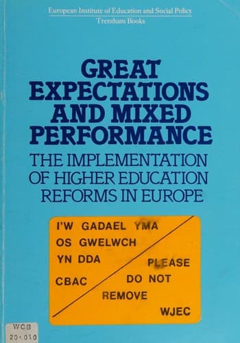 Tapa de Great expectations and mixed performance